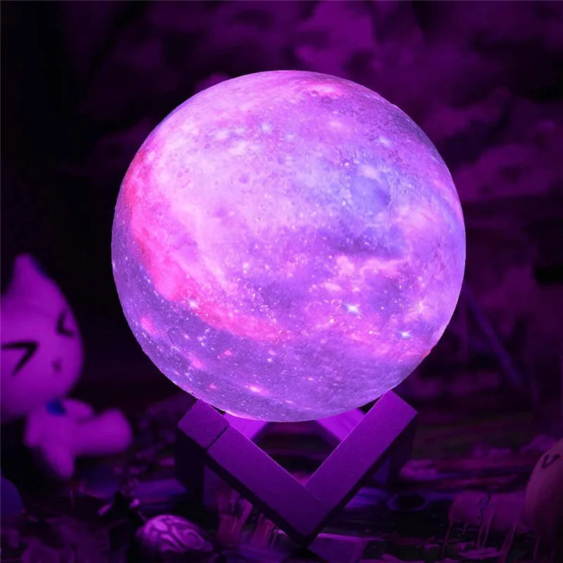 3D Galaxy Lampe